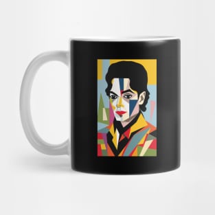 Portrait of King of Pop Mug